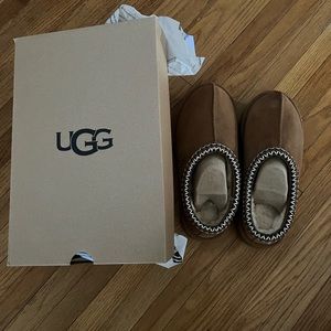 Brand new Ugg Tasman slippers, size 7, chestnut, box and all packaging included.